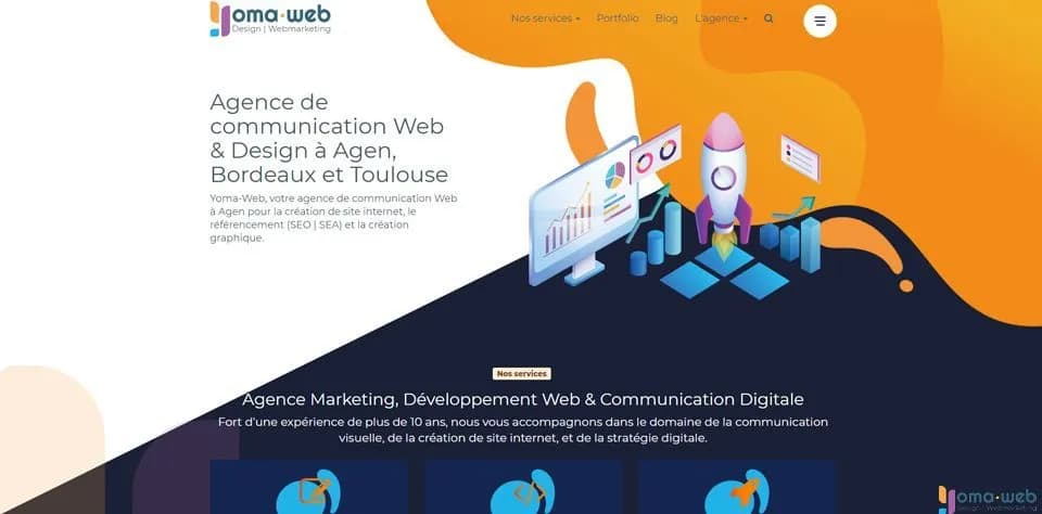 Dark mode yoma web