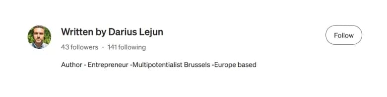 Exemple d’encadré auteur en fin d’article