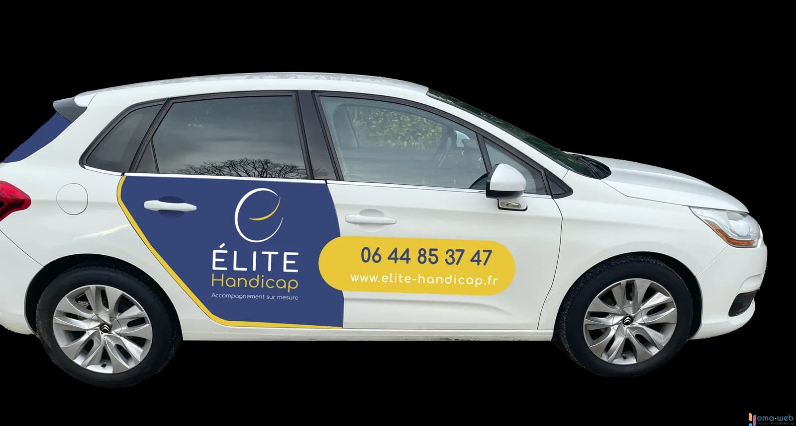 Élite Handicap - habillage de voiture