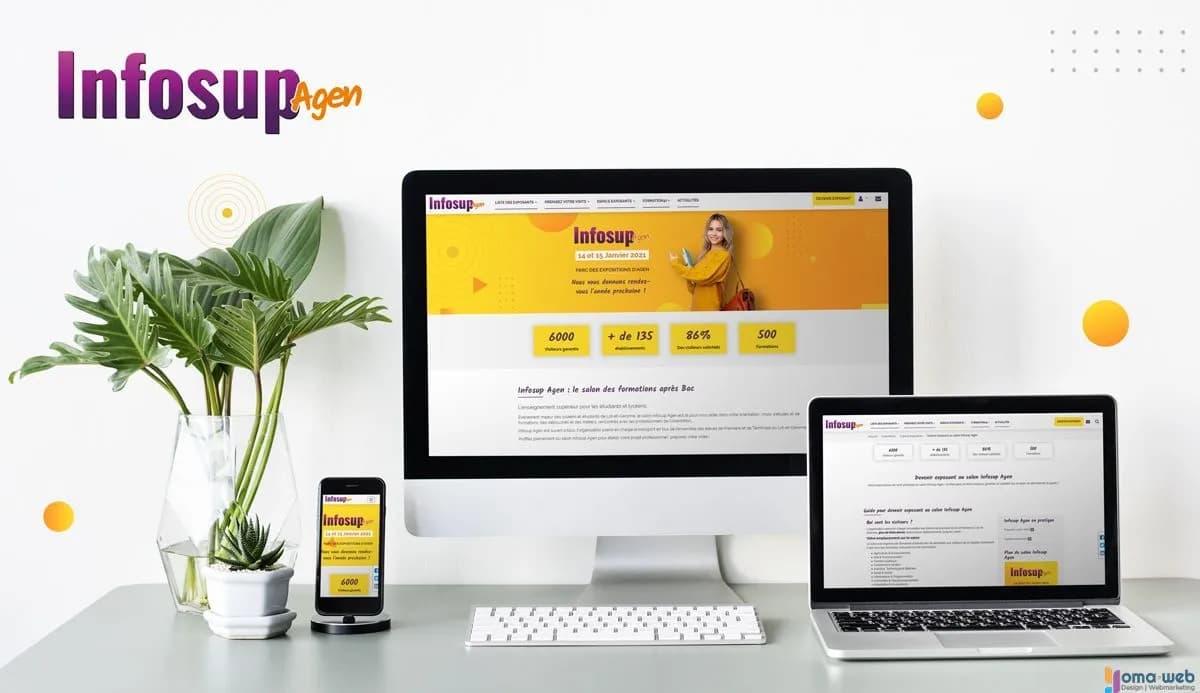 Création du site Infosup Agen