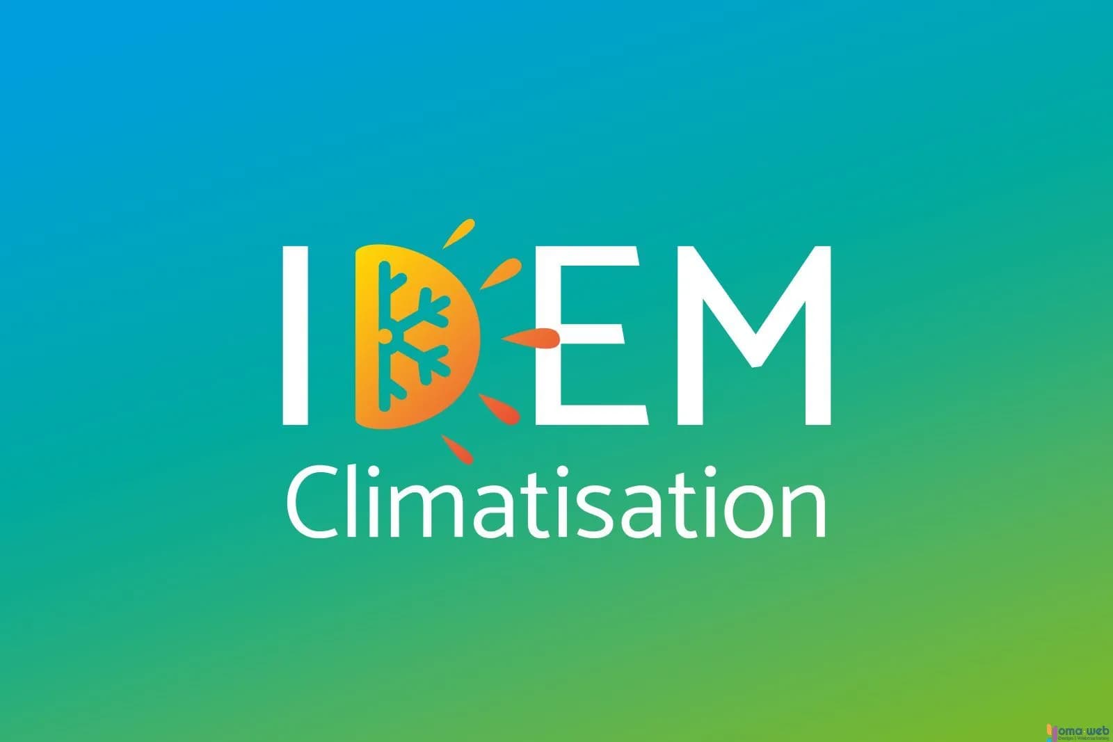 Charte graphique et logo IDEM Climatisation