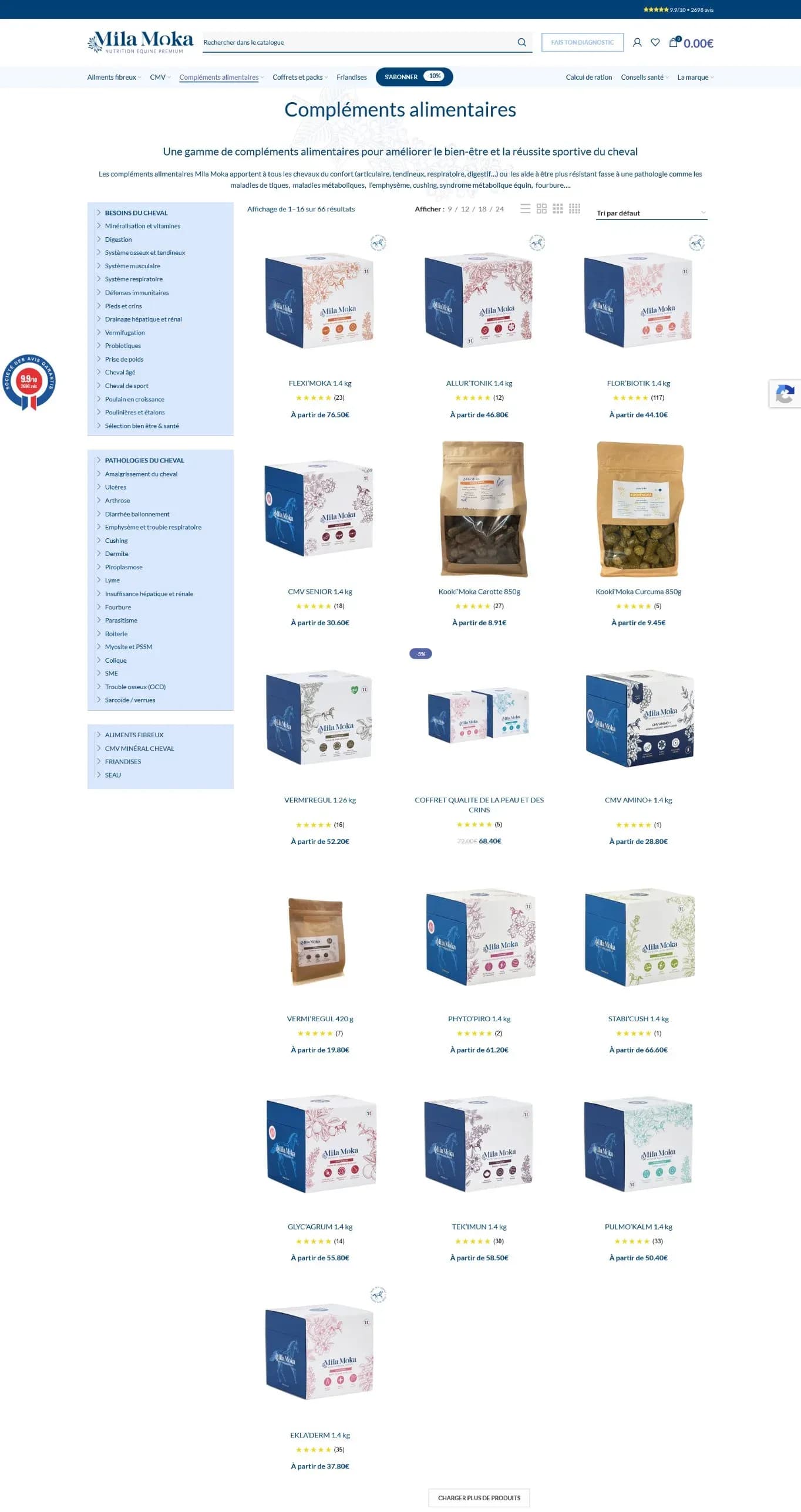 Catégorie compléments alimentaires de milamoka.com