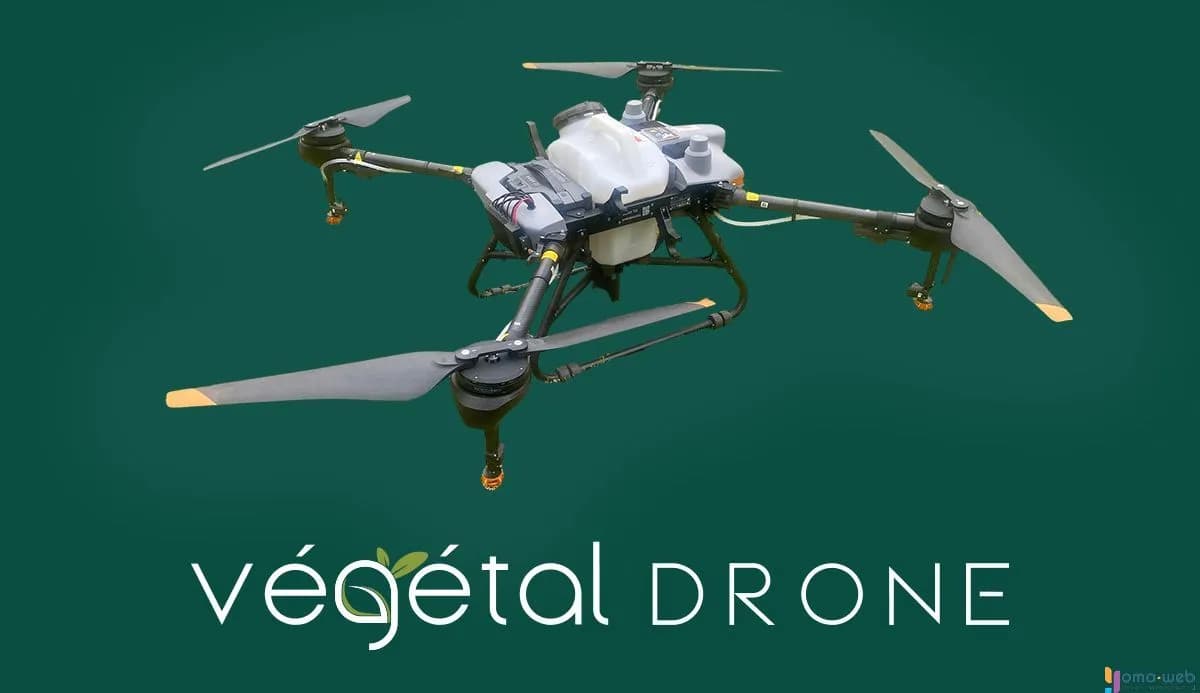 Webdesign et développement du site Végétal Drone